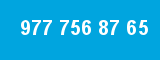 977 756 87 65 977 756 87 65